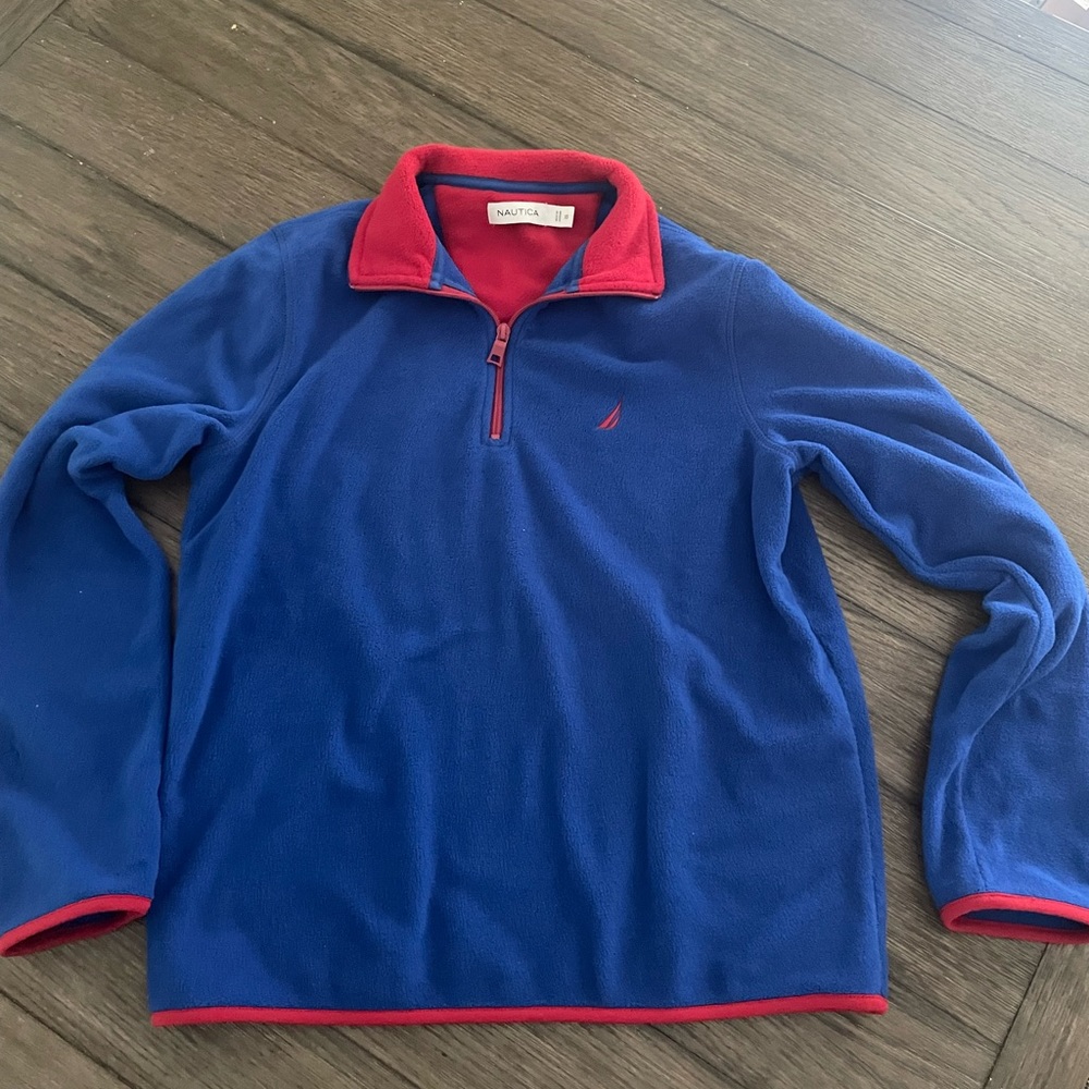 EUC Men’s XS Nautica Quarter Zip Fleece